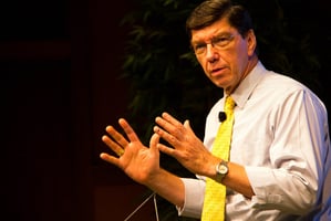 Clayton Christensen Lecturing